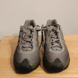New adidas Gray and Olive Athletic Shoes